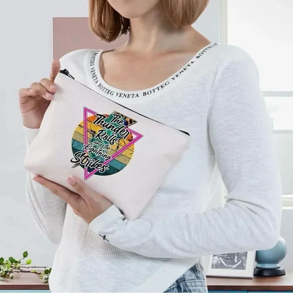 🤯5/$20🤯 Country Song Cosmetic Makeup Bag NWT